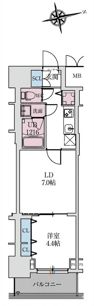 No,126 スプランディッド上本町WESTⅡ - 画像15