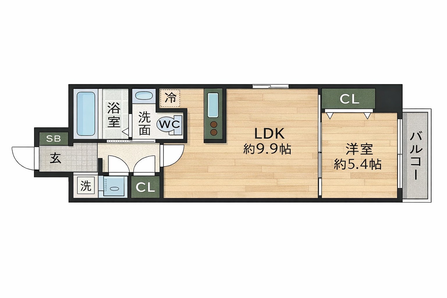 No,120 アーデン京町堀イースト - 画像4