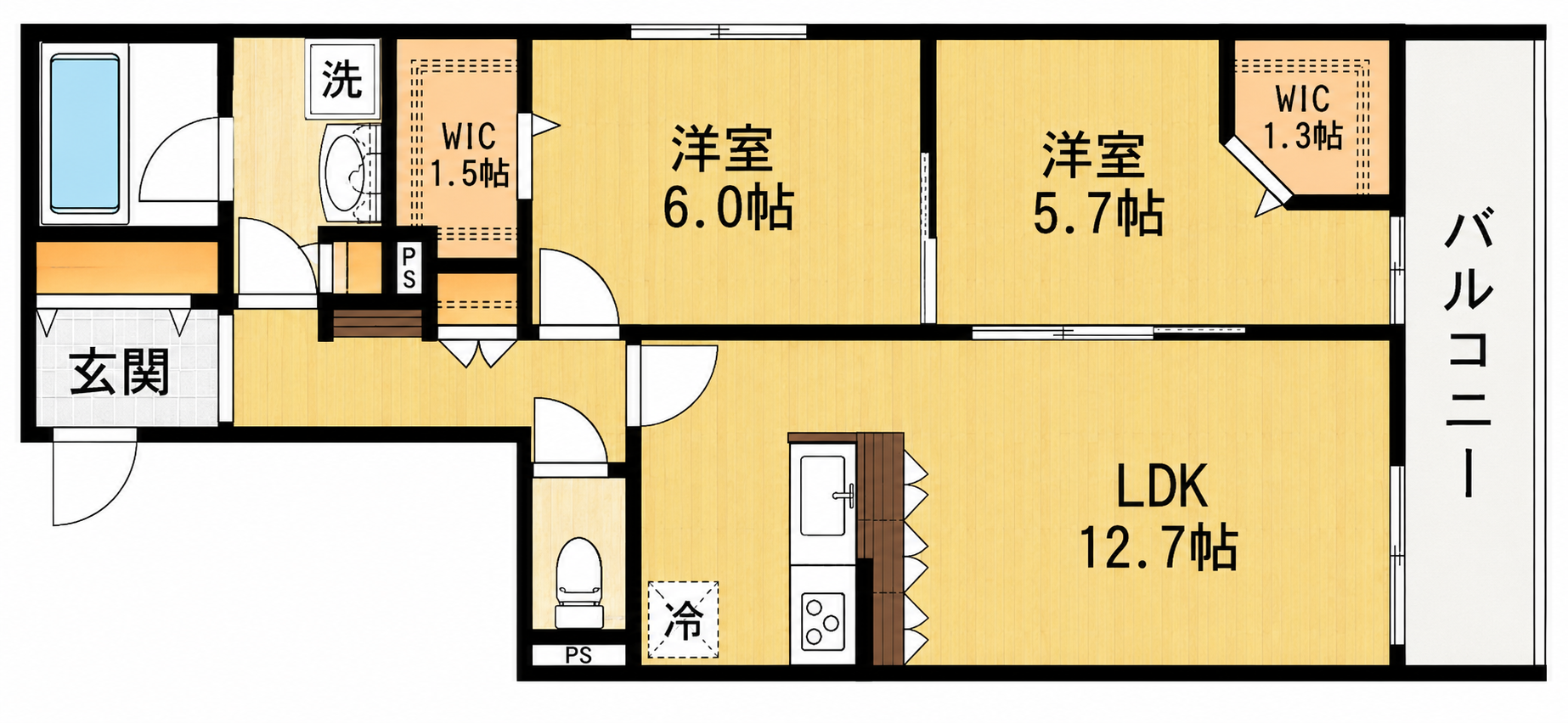 メゾンベール難波 - 画像2